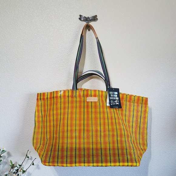 CONSUELA Large Mesh Tote Bag - Picture 6 of 8